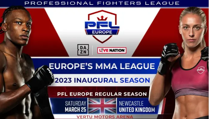 PFL Europe to stage events in England, Germany, France and Ireland